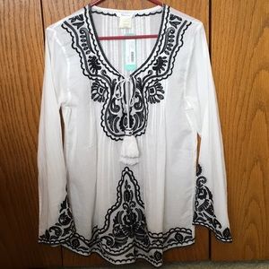 Bohemian style blouse